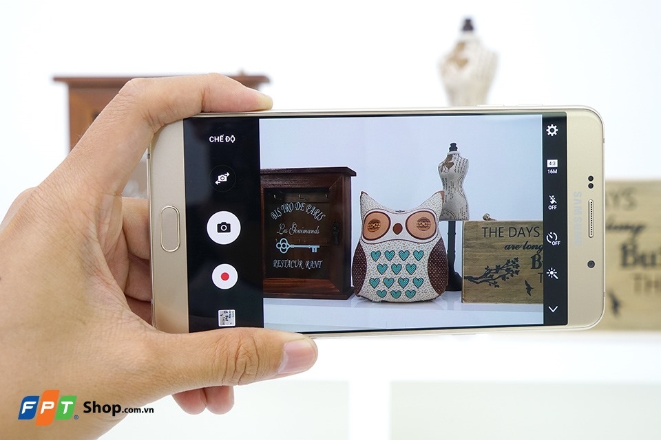 Mở hộp và trên tay Samsung Galaxy A9 Pro chính hãng