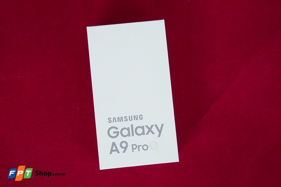 Mở hộp và trên tay Samsung Galaxy A9 Pro chính hãng
