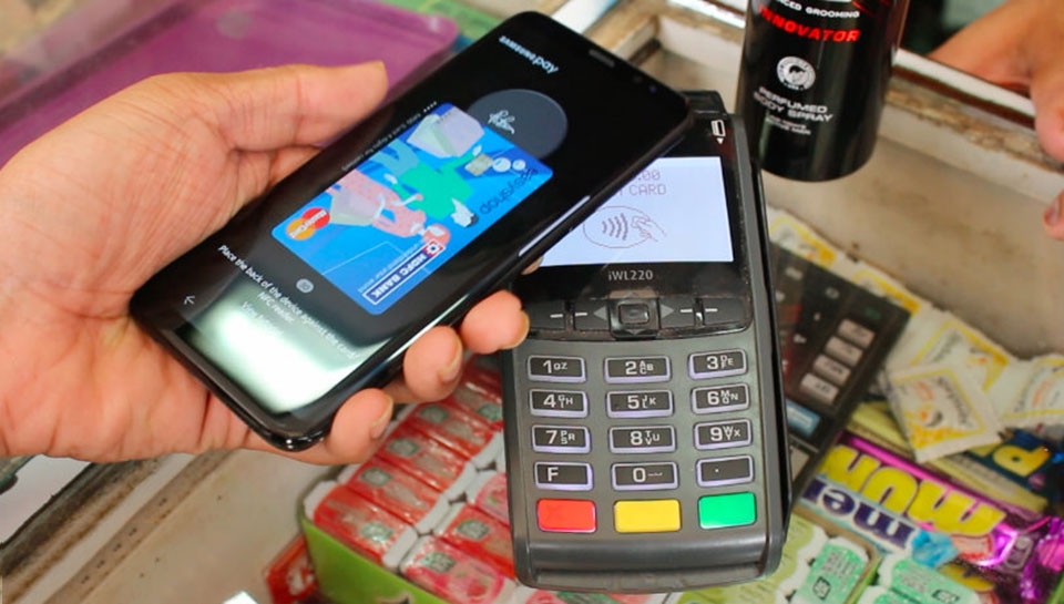 samsung pay galaxy a8 2018