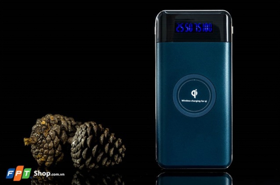 đánh giá sạc dự phòng Unik 10000mAh wireless 01