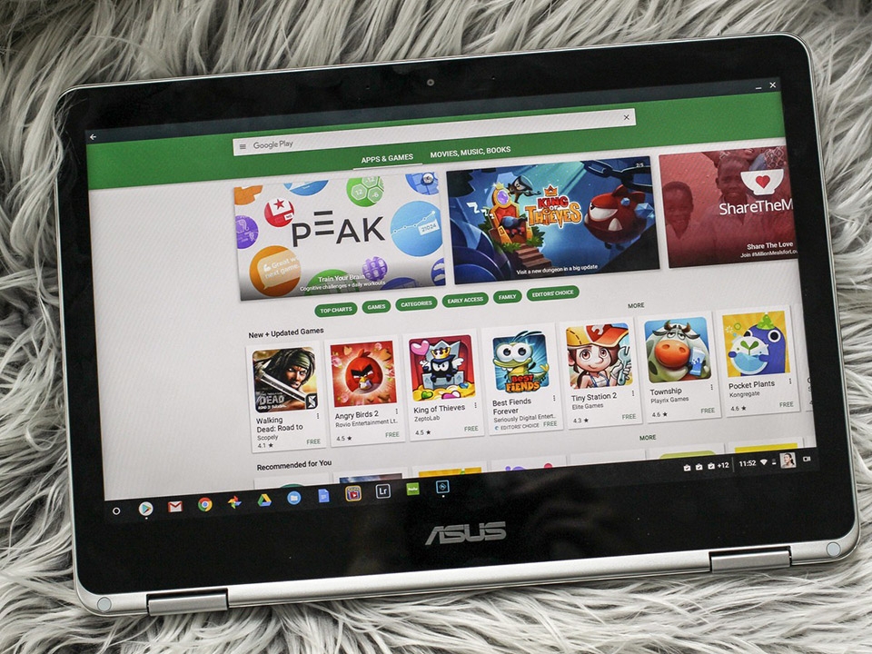 Android cho laptop