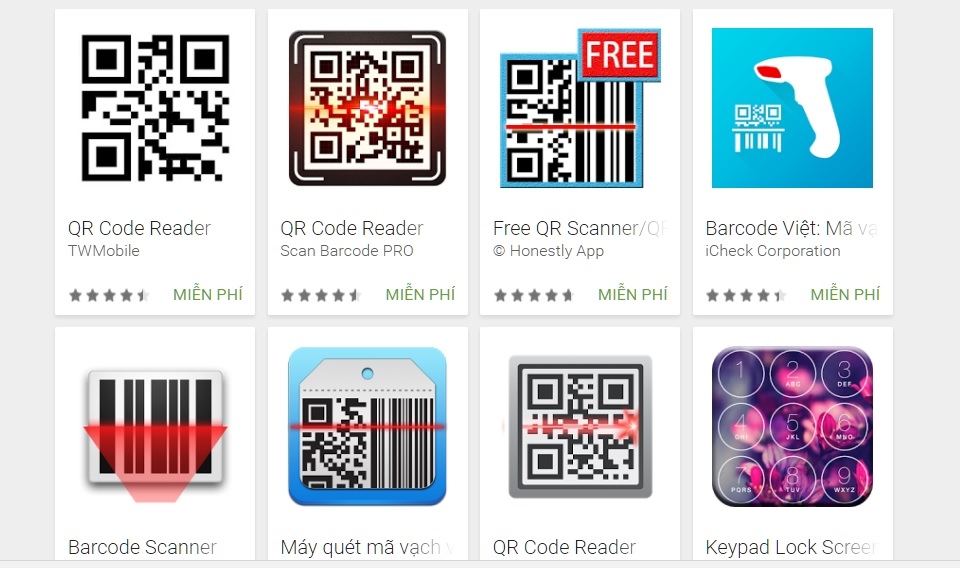 Quét mã vạch Quét mã vạch