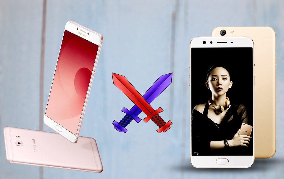 OPPO F3 Plus vs Galaxy C9 Pro