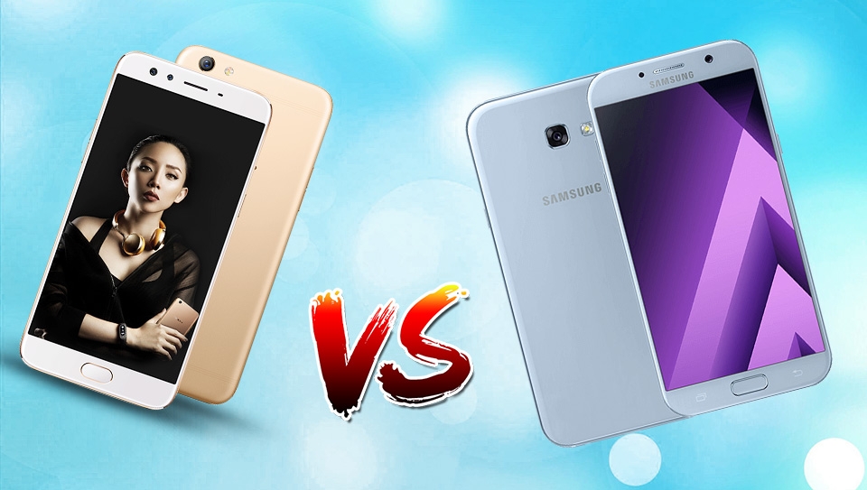 OPPO F3 Plus vs Galaxy A7 2017