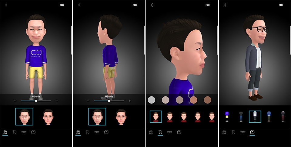Tạo AR Emoji Galaxy S9 Tạo AR Emoji Galaxy S9