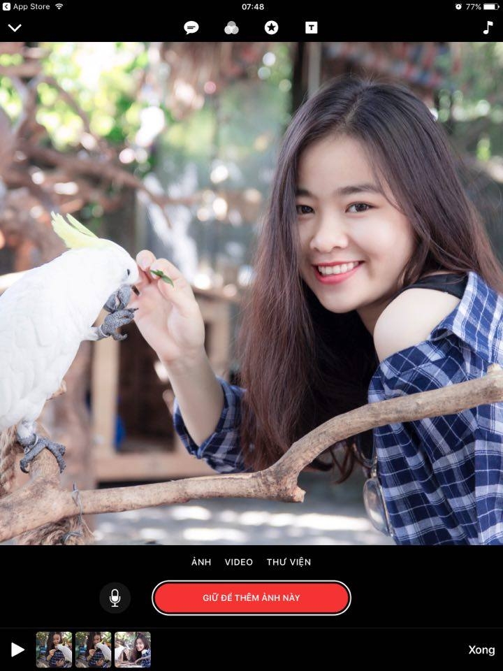 Ứng dụng Apple Clips