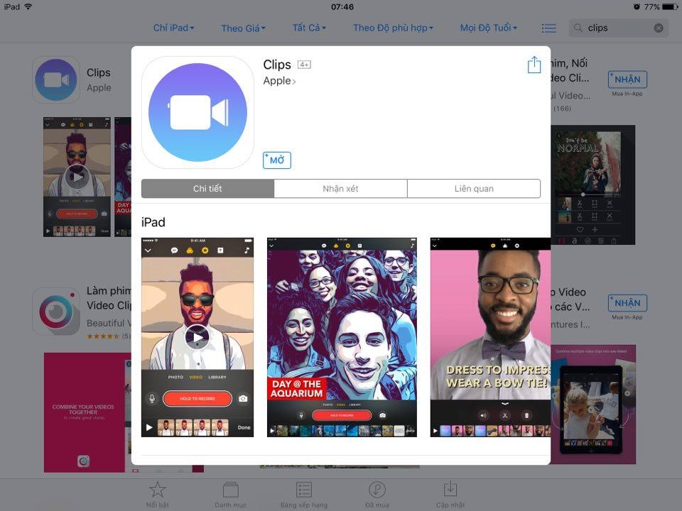 Apple Clips