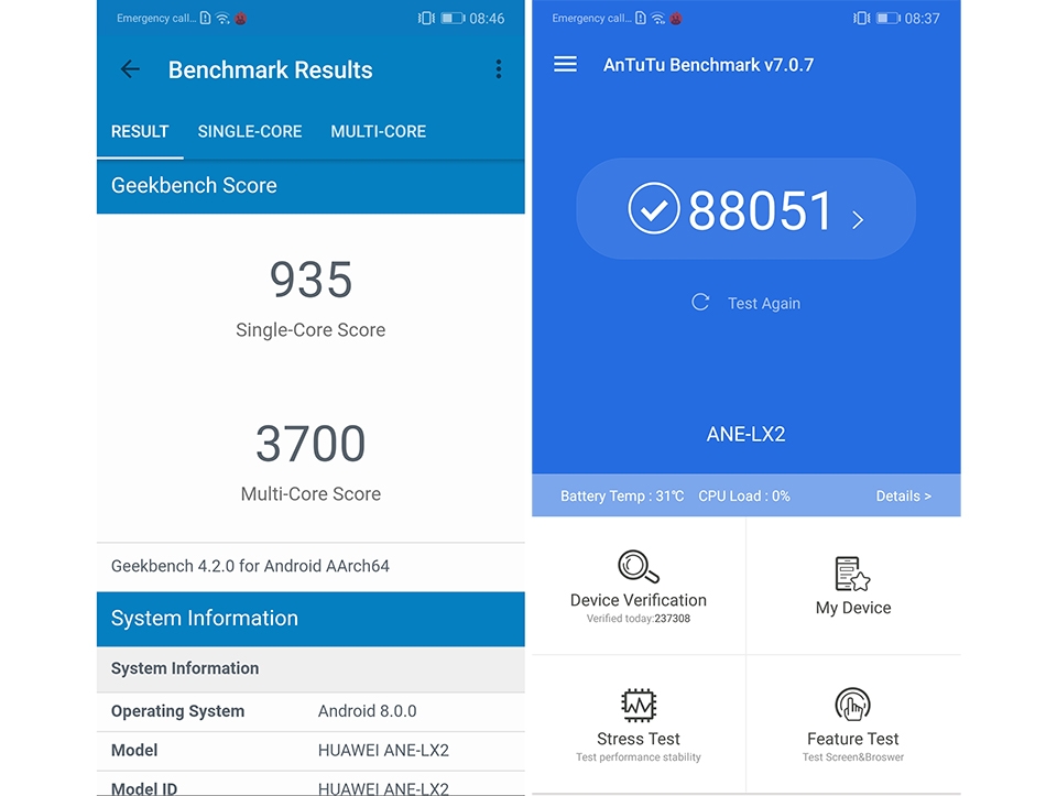 Hiệu năng Huawei Nova 3e 01
