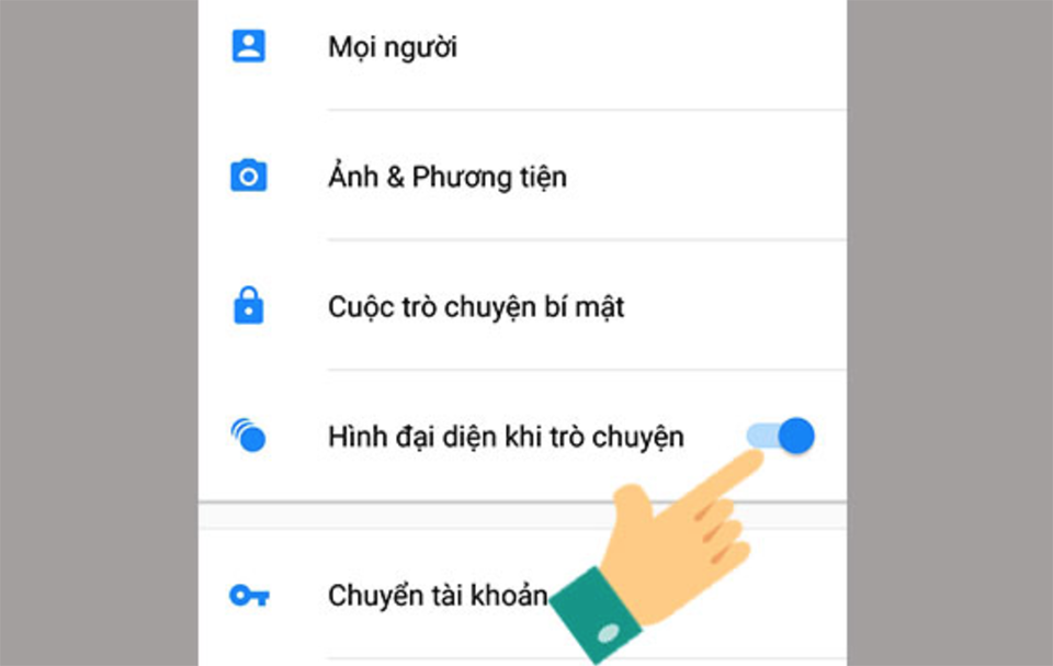 thủ thuật Messenger6.2