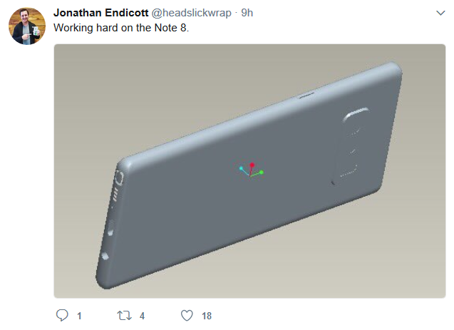 Hình ảnh Samsung Galaxy Note 8