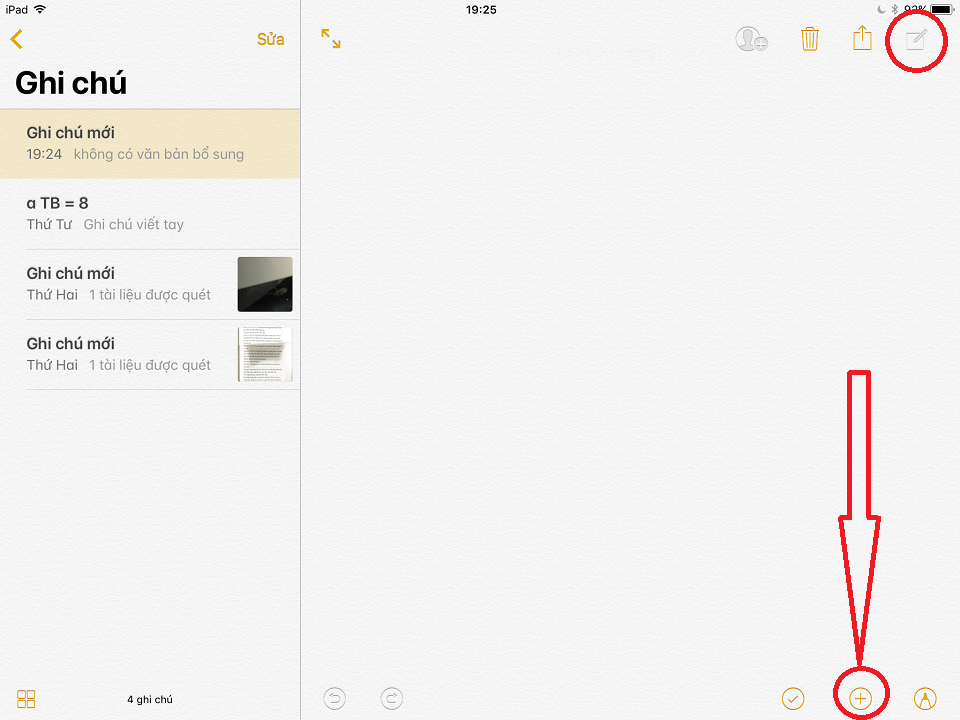 Scan bằng ứng dụng Notes trên iOS 11 02