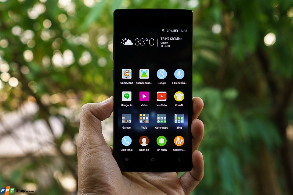 trên tay Gionee Elife S5.5