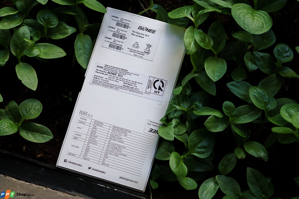 trên tay Gionee Elife S5.5