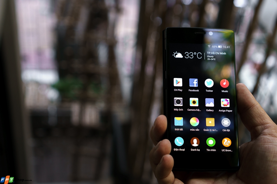 trên tay Gionee Elife S5.5