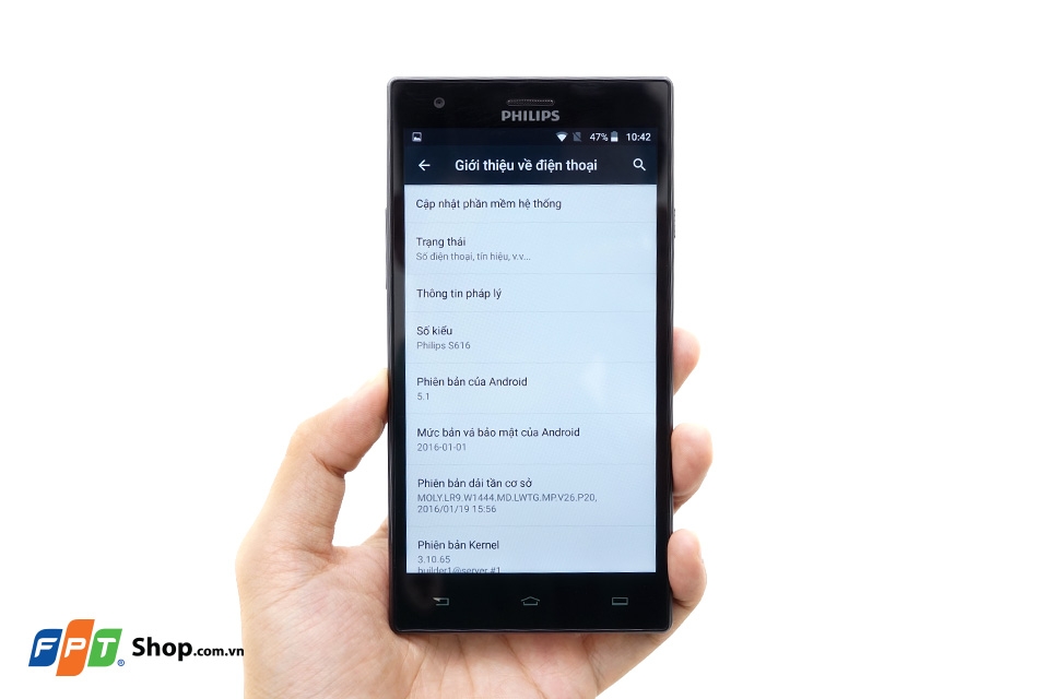 Mở hộp Philips S616 Mở hộp Philips S616