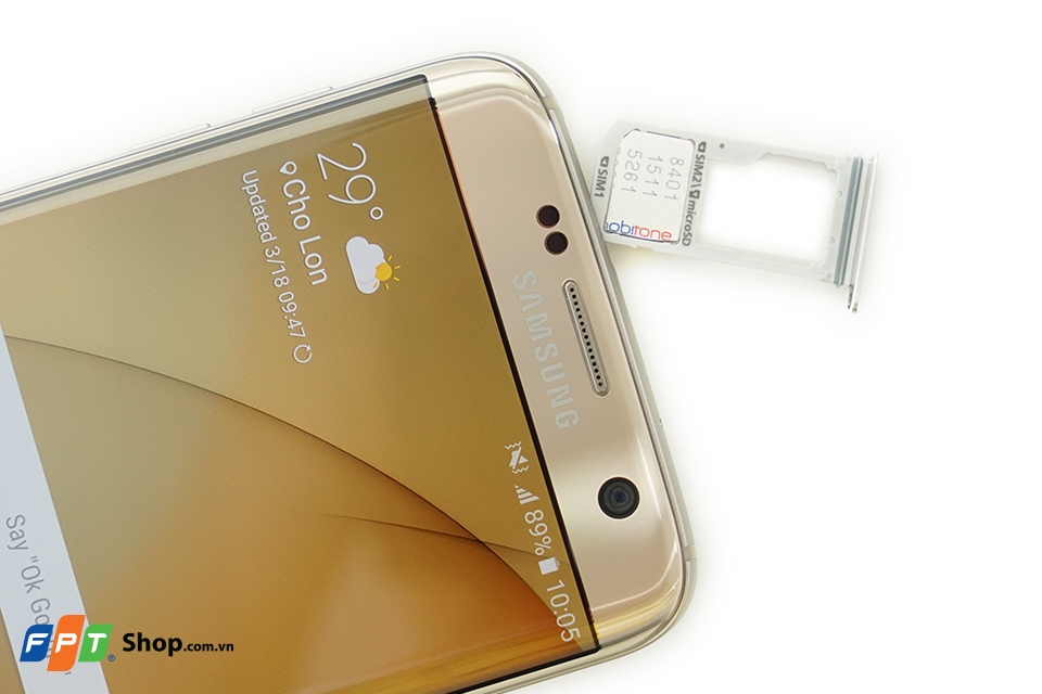 Mở hộp Galaxy S7 Edge chính hãng tại FPT Shop Mở hộp Galaxy S7 Edge chính hãng tại FPT Shop