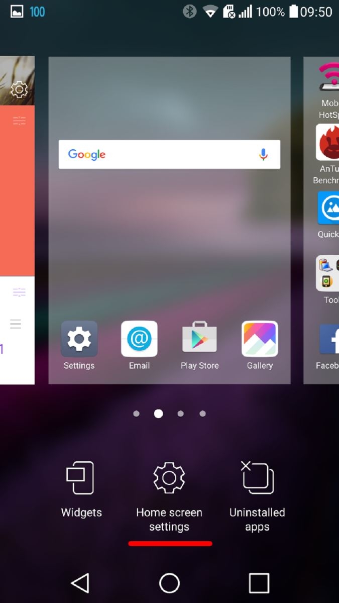 Hướng dẫn ẩn các ứng dụng trên màn hình chủ LG G5 Hướng dẫn ẩn các ứng dụng trên màn hình chủ LG G5