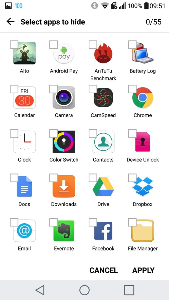 Hướng dẫn ẩn các ứng dụng trên màn hình chủ LG G5 Hướng dẫn ẩn các ứng dụng trên màn hình chủ LG G5