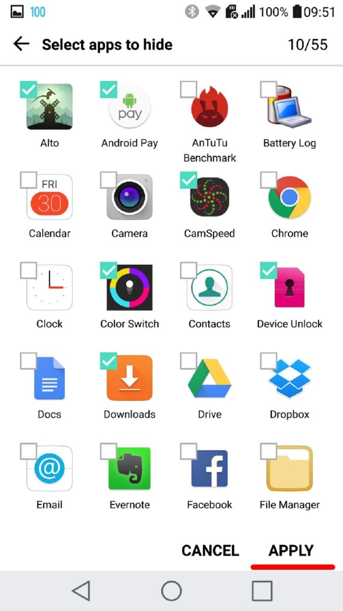 Hướng dẫn ẩn các ứng dụng trên màn hình chủ LG G5 Hướng dẫn ẩn các ứng dụng trên màn hình chủ LG G5