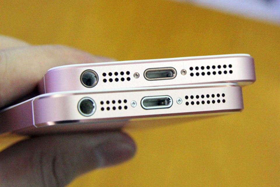 Biến iPhone 5/5s thành iPhone SE hồng chỉ với vài trăm ngàn đồng