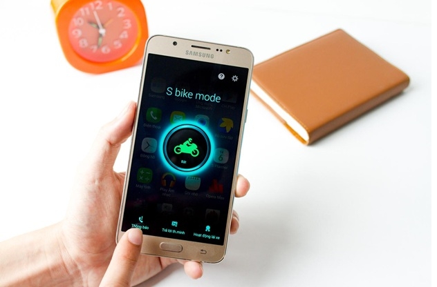Tìm hiểu ứng dụng S-Bike trên Galaxy J5/J7 2016