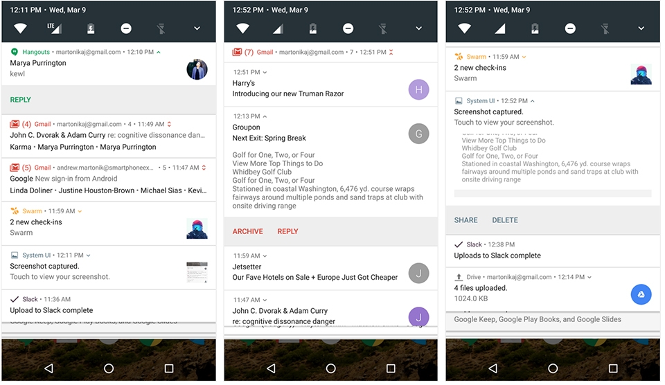 Android N Notification