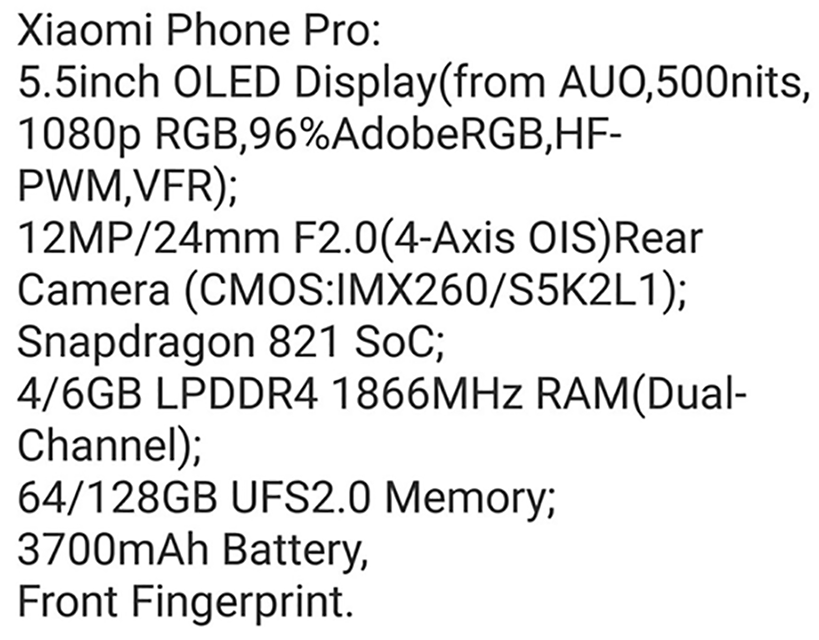 Rò rỉ cấu hình smartphone cao cấp của Xiaomi