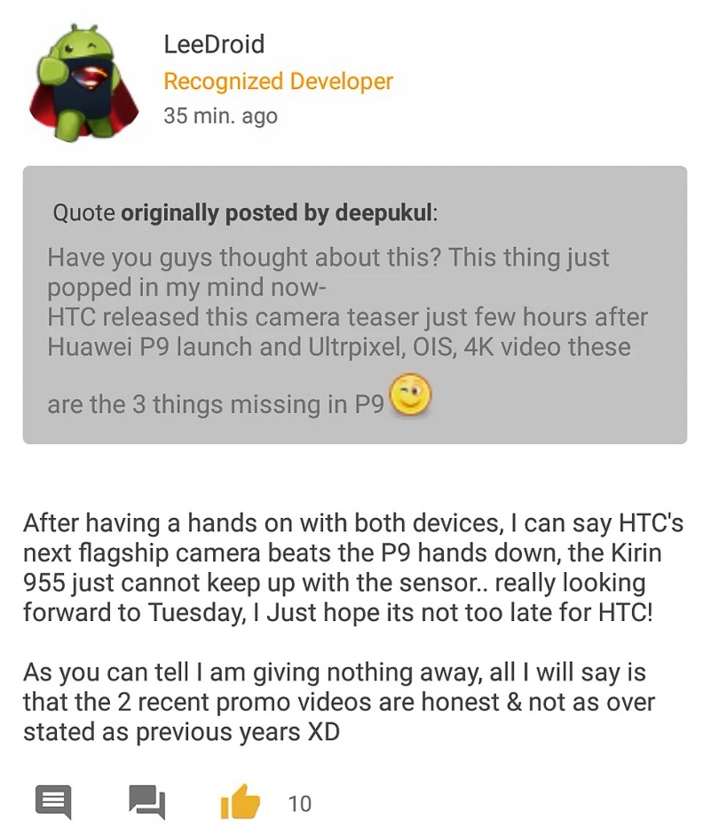 chuyên gia nói gì về HTC 10?