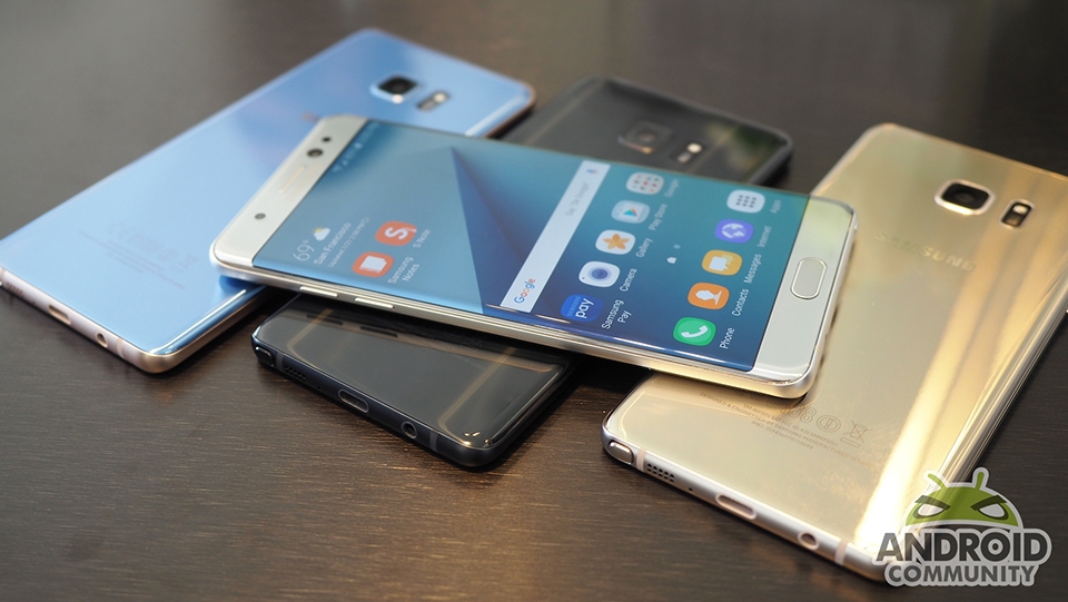 Điểm mới trên Galaxy Note 7