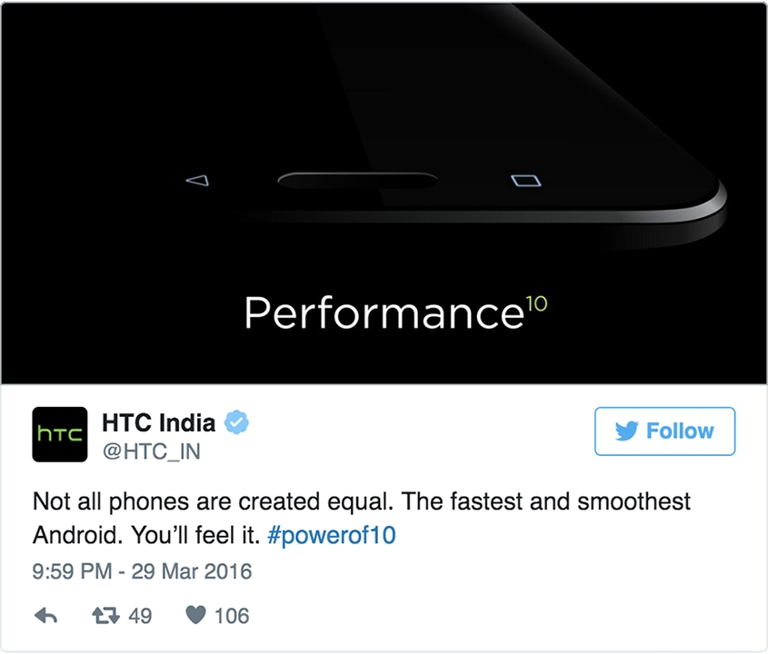HTC 10 là smartphone nhanh nhất Android