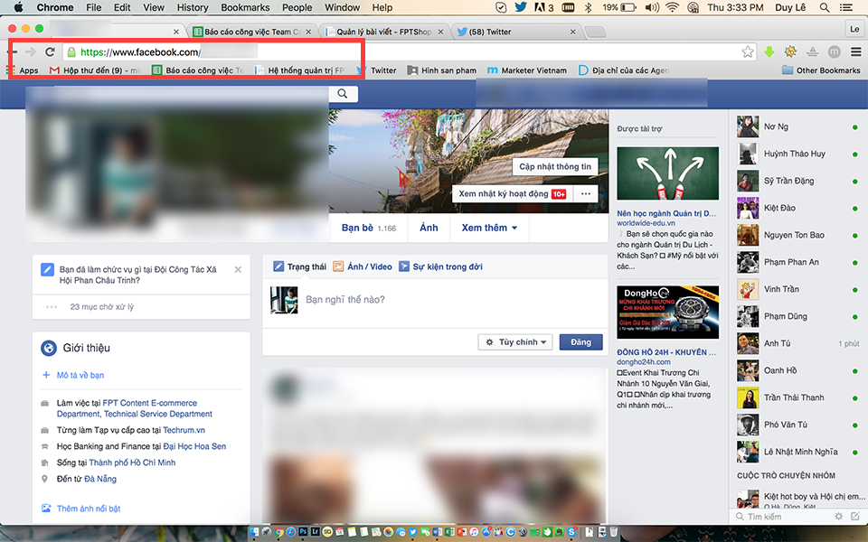 Tùy chỉnh địa chỉ trang cá nhân trên Facebook