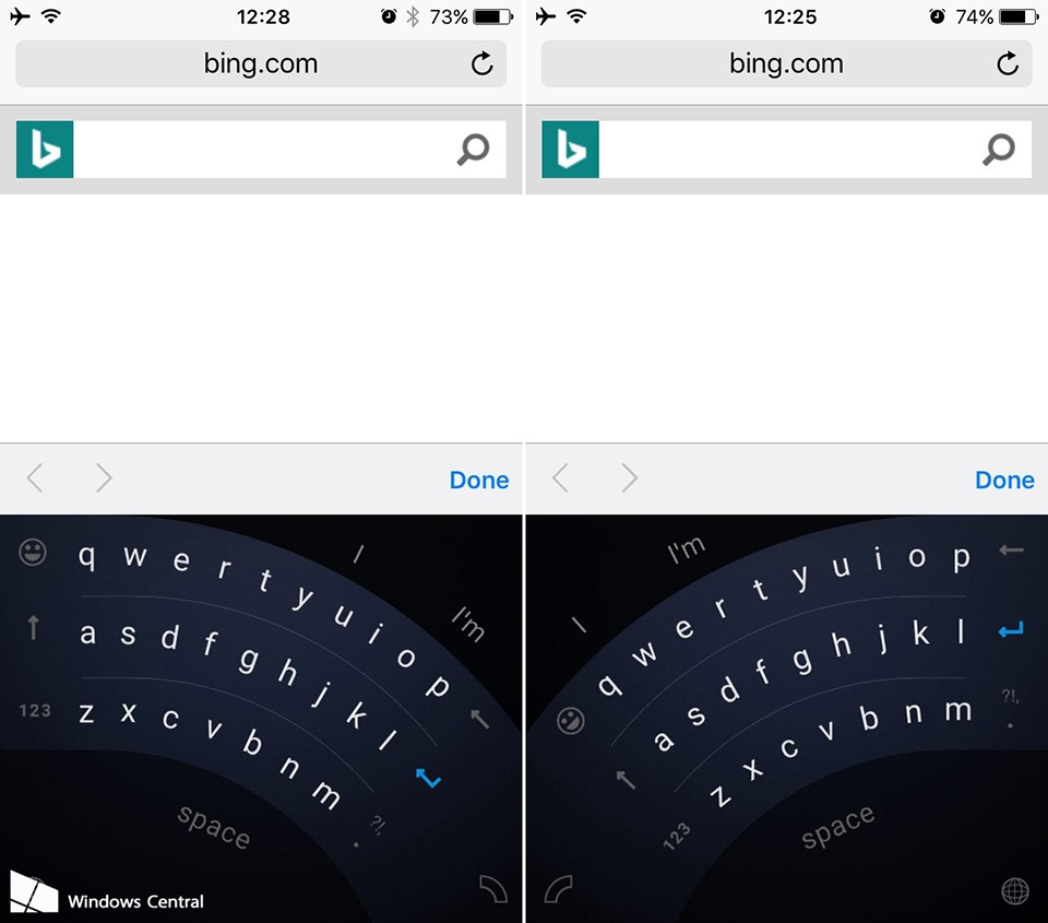 dùng thử ứng dụng bàn phím word flow trên iOS