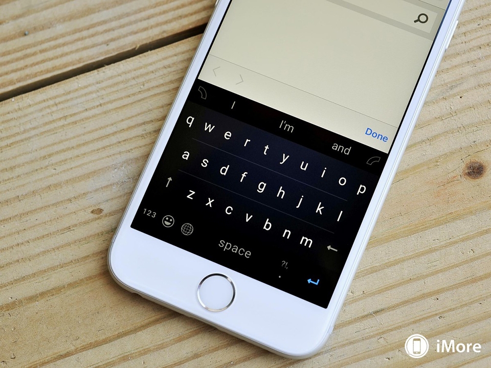 dùng thử ứng dụng bàn phím word flow trên iOS