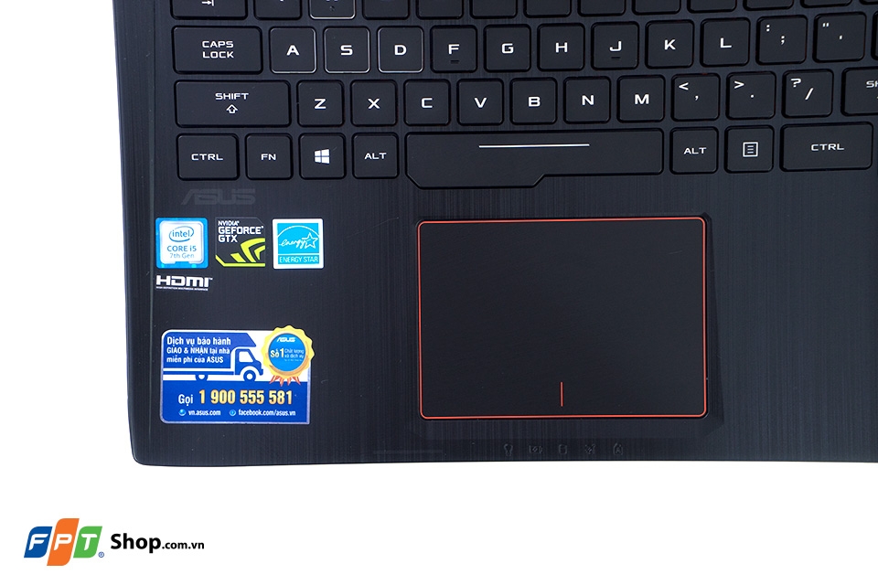 Trên tay và đánh giá nhanh laptop gaming GL553VD-FY175: i5 7300HQ, RAM 8GB, Card GTX 1050, tấm nền chống chóa 72% NTSC với IPS bảo vệ mắt