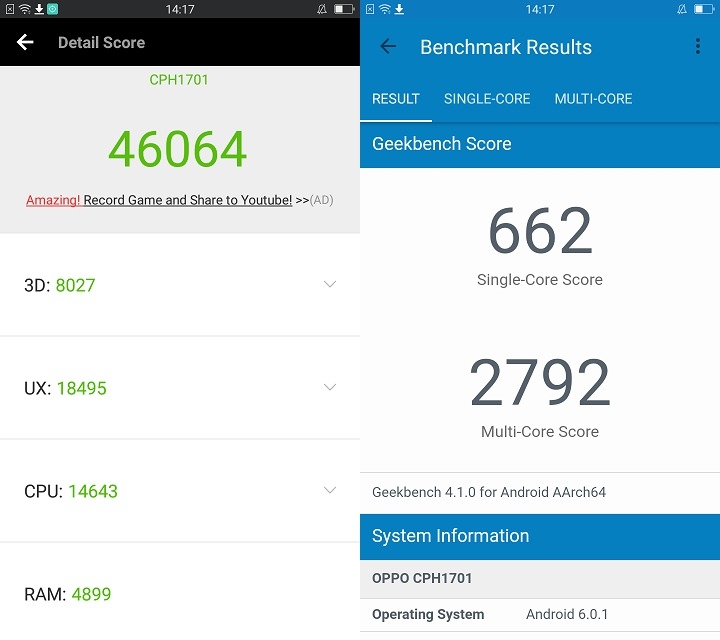 Đánh giá ưu, nhược điểm trên OPPO F3 Lite (A57)