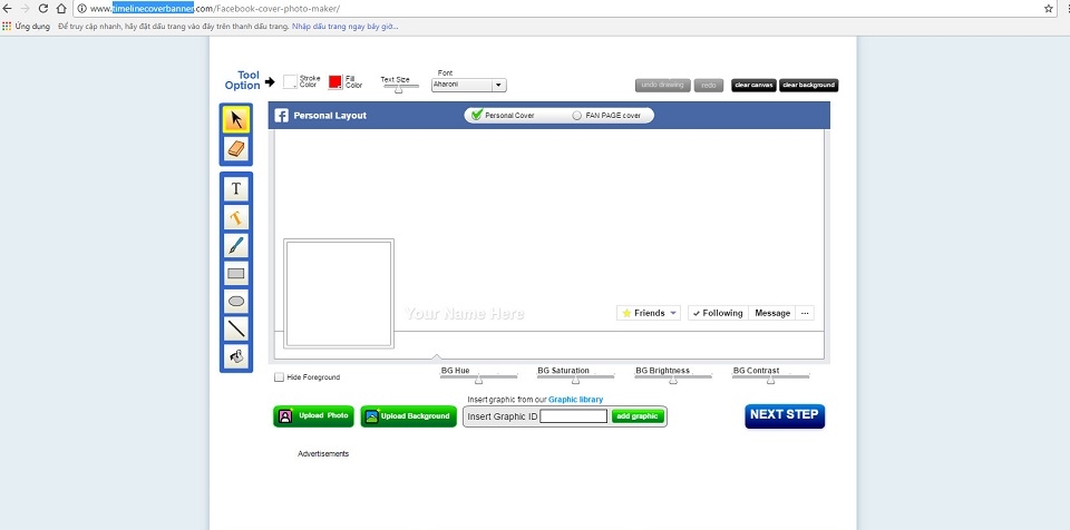 Hướng dẫn tạo avatar khớp ảnh bìa Facebook cực dễ dàng