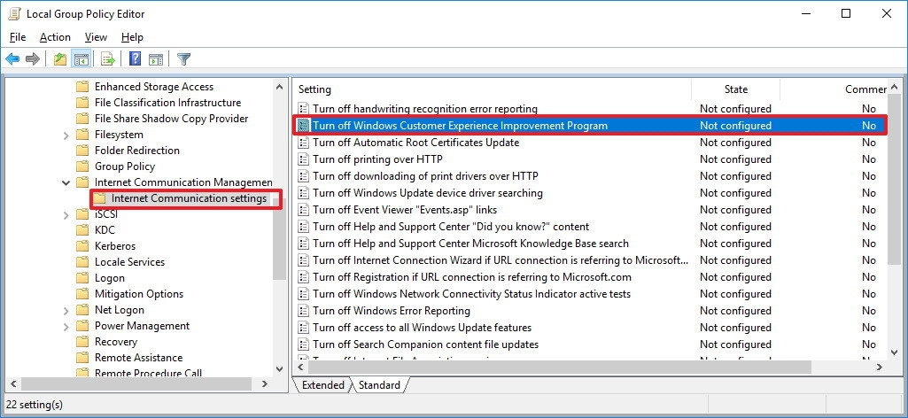 Mẹo ngăn chặn dữ liệu bị tự động gửi lên Microsoft trên Windows 10