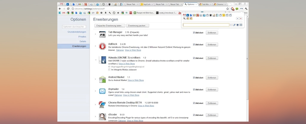Tab Manager