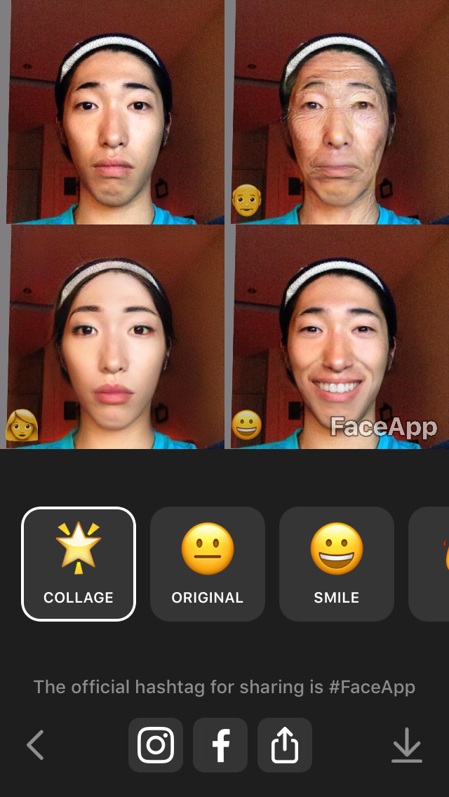 FaceApp - ứng dụng giúp “đổi giới tính, trẻ thành già” trên iOS 1