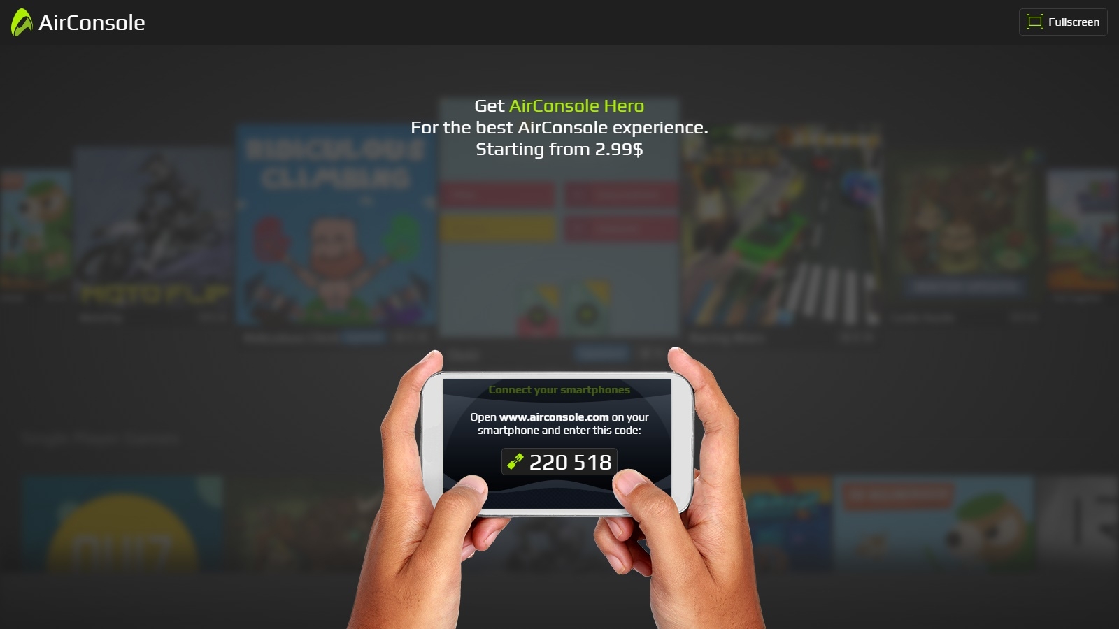 Thủ thuật biến smartphone thành gamepad với AirConsole 2