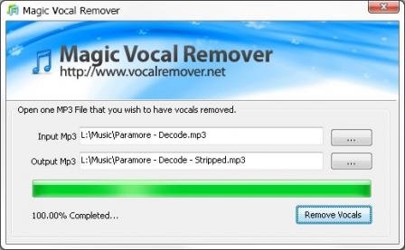 Vocal Remover