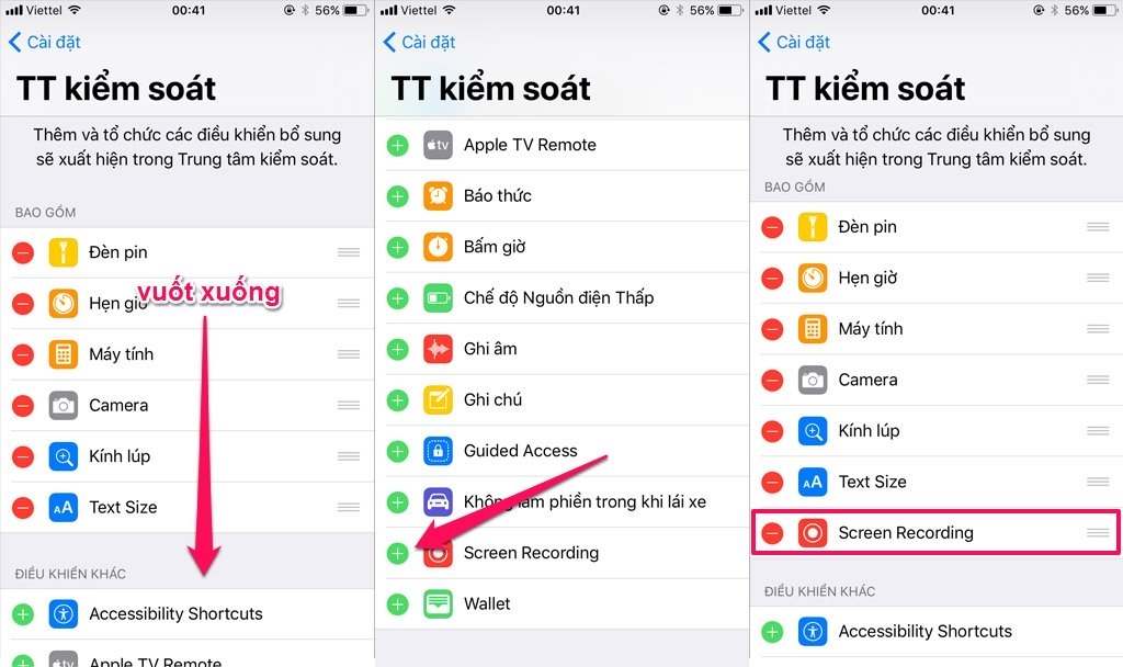 Hướng dẫn quay màn hình trên iOS 11 3