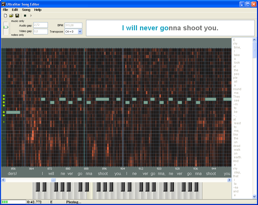 UltraStar Song Editor – Tạo, chỉnh sửa Video Karaoke