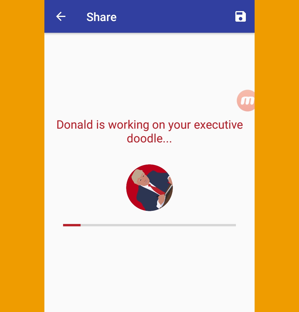 Donald Draws Executive Doodle 4
