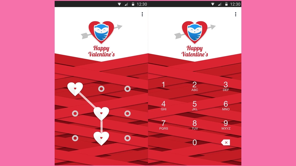 Valentine's Theme for App Lock