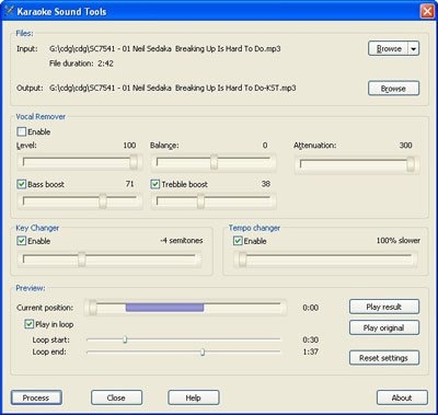 Karaoke Sound Tools