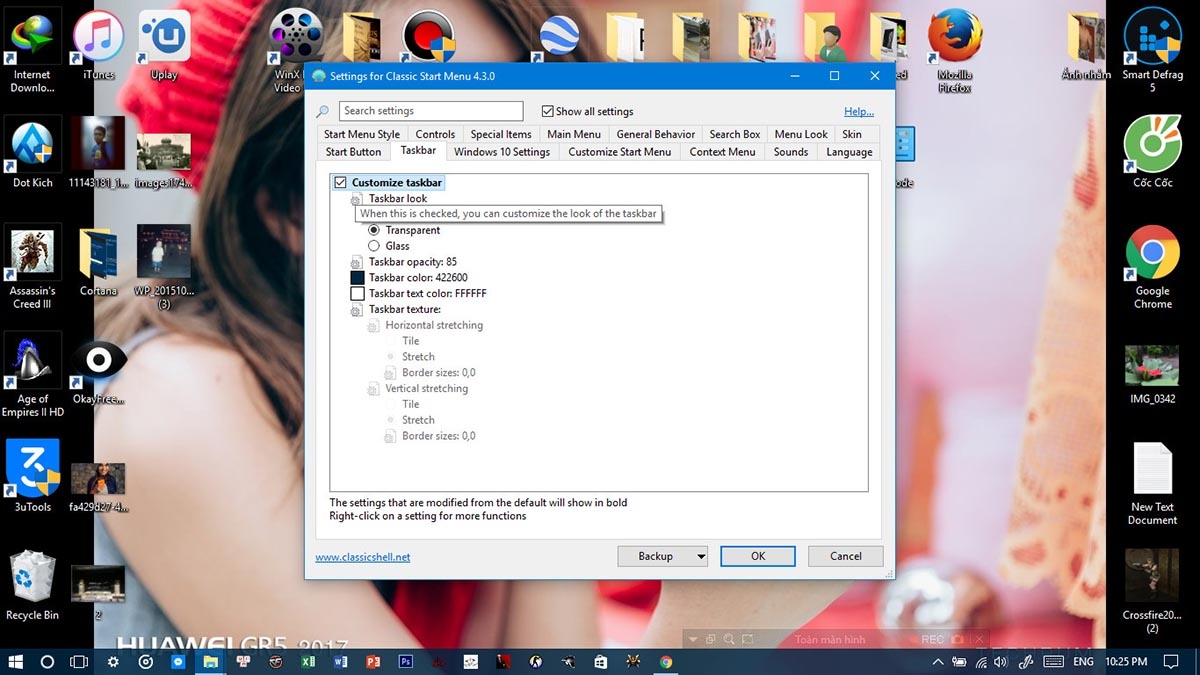 Thủ thuật cài giao diện Windows XP lên Windows 10 7