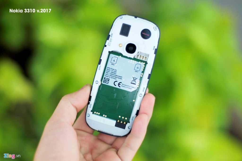 So sánh hai thế hệ Nokia 3310 5