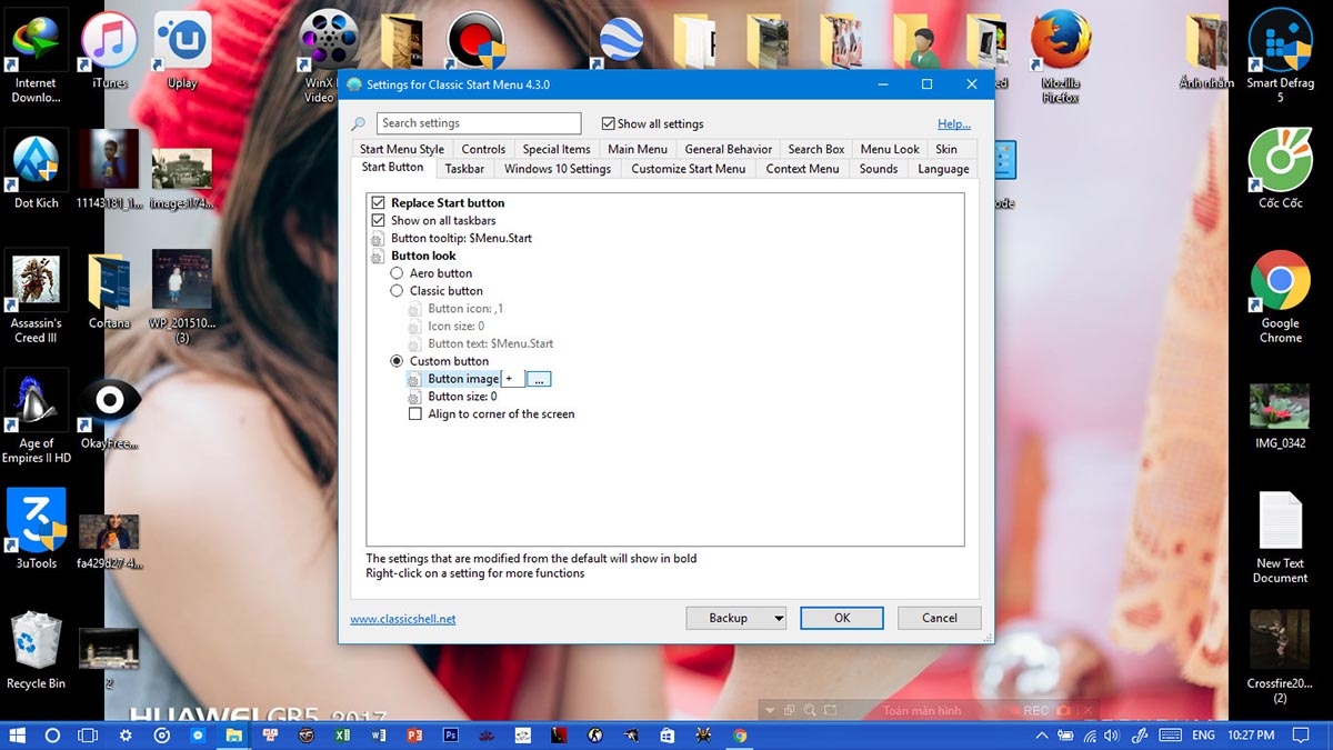 Thủ thuật cài giao diện Windows XP lên Windows 10 8