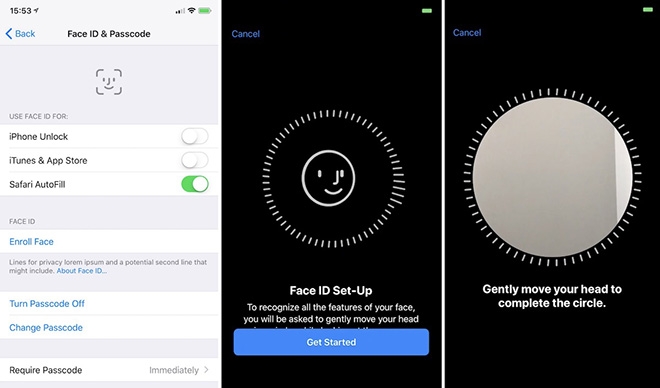 Làm thế nào để khai báo Face ID cho Apple Pay trên iPhone X 1